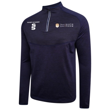 1/4 Zip Dual Performance Top : Navy