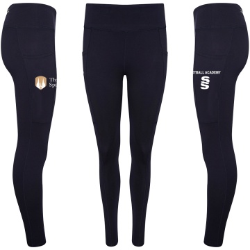 Performance Full Length Leggings : Navy