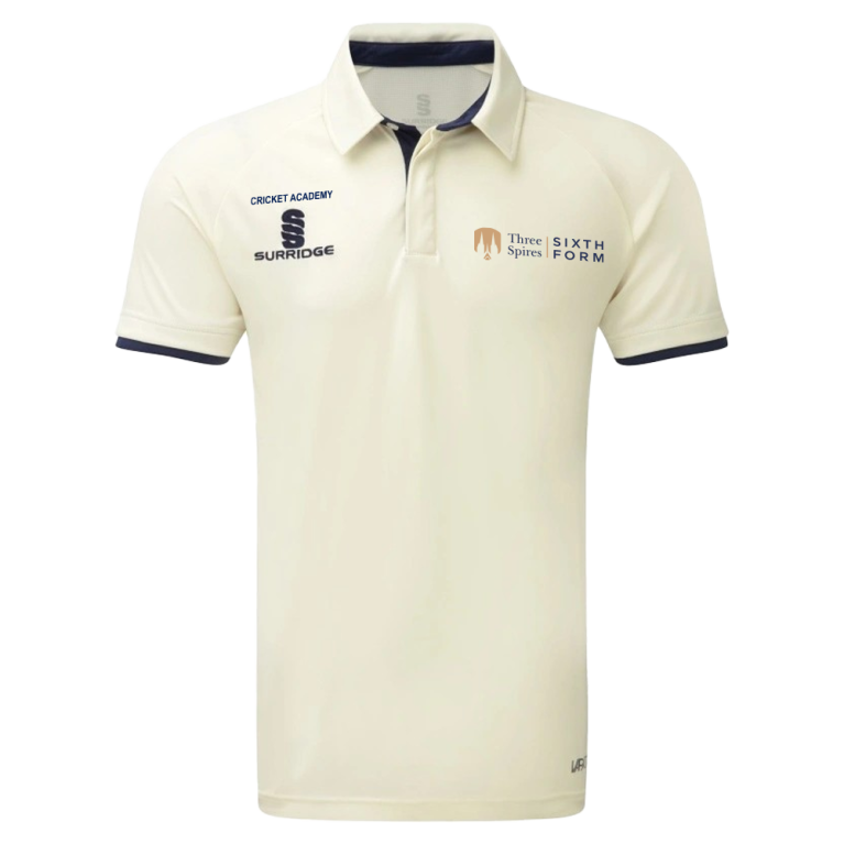 Three Spires Cricket Academy - Ergo Cricket Shirt - Short Sleeve
