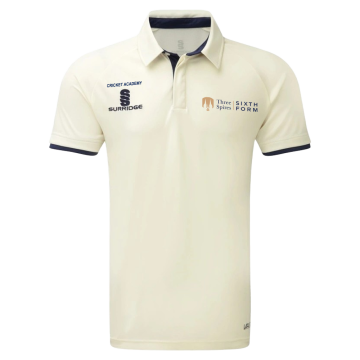 Three Spires Cricket Academy - Ergo Cricket Shirt - Short Sleeve