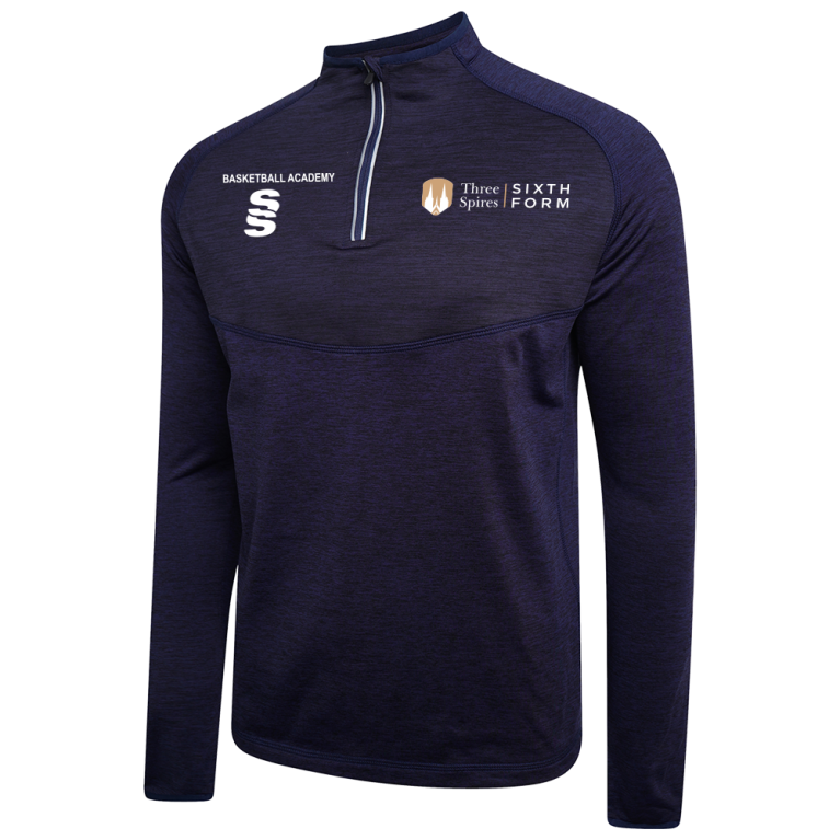 Basketball Academy - 1/4 Zip Dual Performance Top